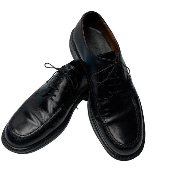 BANANA REPUBLIC Black Italian Leather Dress‎ Oxfords